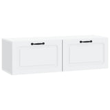 Wall-Mounted TV Cabinet White 98 x 31 x 30 cm Engineered Wood 899405