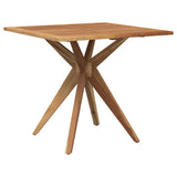 Garden Table Square 85x85x75 cm Solid Wood Acacia 367836