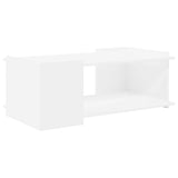 Coffee Table White 90 x 50 x 33 cm Engineered Wood 8000994