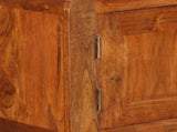 Sideboard Solid Wood with Honey Finish 120x30x75 cm 244682