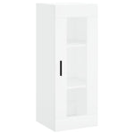 Highboard White 34.5x34x180 cm Engineered Wood 3199505