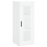 Highboard White 34.5x34x180 cm Engineered Wood 3199505