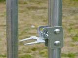 Walk In Chicken Run Galvanised Chicken Coop Hen Poultry House Cage Pet Playpen Garden with T3398P350078