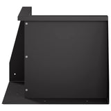 Retaining Wall 50 x 50 x 50 cm Steel Black 8015185