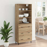 Highboard with Drawer Artisan Oak 69.5 x 34 x 180 cm 3415845