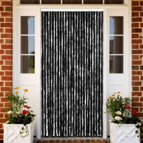 Insect Curtain Anthracite 100x220 cm Chenille 284290