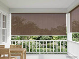 Outdoor Roller Blind 90% UV Block Taupe 160 x 230 cm HDPE 42036160