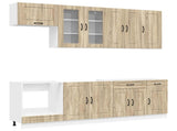 Kitchen Unit KALMAR 8 pcs Sonoma Oak Engineered Wood 3438185