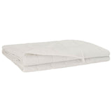 Weighted Blanket White 150 x 200 cm 11 kg 100% Cotton 205T 42043984