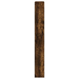 Shoe Cabinet with 4 Flip-Drawers Smoked Oak 80x21x163.5 cm 3214368