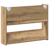 Shoe Cabinet 2 pcs Artisan Oak 81 x 18 x 60 cm Engineered Wood 875025