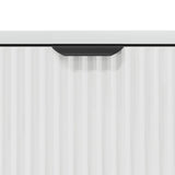 Bathroom Cabinet High Gloss White 39.5 x 36 x 88 cm 883398