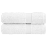 Premium Bath Towels "SOLUND" 2 pcs White 100x150 cm 600 gsm 137132