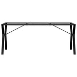 ZNTS Dining Table Legs Y-Frame 180x80x73 cm Cast Iron 357937