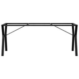 Dining Table Legs Y-Frame 180x80x73 cm Steel 357937
