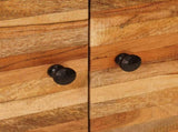 Side Cabinet with Door Brown 60 x 33 x 75 cm Solid Mango Wood 4018322