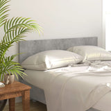 Bed Headboard Concrete Grey 160x1.5x80 cm Engineered Wood 811038