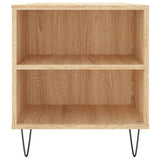 Coffee Table Sonoma Oak 102x44.5x50 cm Engineered Wood 830999