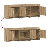 TV Cabinet 130 x 33 x 47 cm Artisan Oak Engineered Wood 8011202