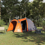Dome Tent Dome with Roof Grey and Orange 384 x 254 x 170 cm 42001013