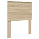 Headboard with Headboard Sonoma Oak 80 cm Engineered wood 887816
