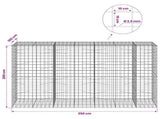 Gabion with 3.5 mm Wire and 10x10 cm Mesh 350x100x200 cm 3463441