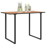 Garden Table Brown 100 x 55 x 70 cm Wood 42007552