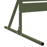 Privacy Screen Olive 100 x 50 x 180 cm Steel 868566