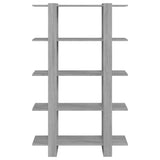 Book Cabinet/Room Divider Grey Sonoma 100x30x160 cm 813561