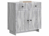 Sideboard Grey Sonoma 66 x 34.5 x 90 cm Engineered Wood 893951