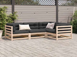 4 Piece Garden Sofa Set Solid Wood Pine 3299408