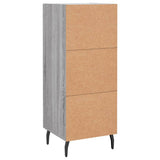 Sideboard Grey Sonoma 34.5x34x90 cm Engineered Wood 830466