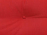 Back Pillow Red 180 x 24 x 50 cm Fabric 42014569