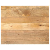 Table Top 100x80x3.8 cm Rectangular Solid Wood Mango 371547
