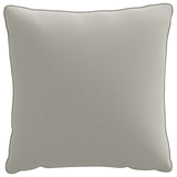 4-Piece Back Cushions PUTTEN 4 pcs 100% Polyester Grey 945146