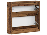 Wall-Mounted Shoe Cabinet HOORN 71 x 17 x 86 cm Engineered Wood 897303