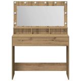 Dressing Table Artisan Oak 100 x 41 x 135 cm Engineered Wood 865108