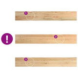 Window Sills 2 pcs Untreated 100x15x2 cm Solid Wood Oak 4009088