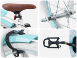 Kids Bike 18 Inches for 5-7 Years Old White 42009430