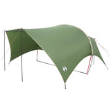 Camping Tarp Water-resistant Green 550 x 400 x 230 cm 42028591