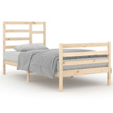 Bed Frame without Mattress Solid Wood 90x200 cm 3105845