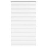 Zebra blind 100.9x175 cm Fabric Width 96.7 cm white 240210