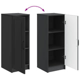 Sideboard Black 33 x 34.5 x 87 cm Engineered Wood 895746