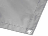 Balcony Screen Light Grey 100 x 1000 cm Oxford Fabric 42030551