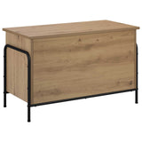 Storage Box Artisan Oak 80 x 40 x 49.5 cm Engineered Wood 8013679