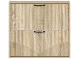 Wall-Mounted Shoe Cabinet HOORN 71 x 17 x 86 cm Engineered Wood 897297