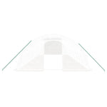 Greenhouse with Steel Frame White 40 m² 10x4x2 m 3188075
