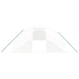Greenhouse with Steel Frame White 40 m² 10x4x2 m 3188075