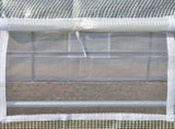 3 x 3 x 2 m Polytunnel Greenhouse with Roll-up Side Walls, Walk-in Grow House Tent with Steel Frame, T3398P318638