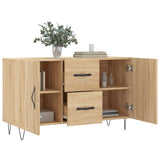 Sideboard Sonoma Oak 100x36x60 cm Engineered Wood 828167
